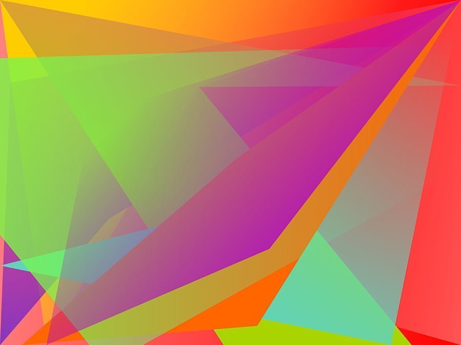 Colorful geometric wallpaper