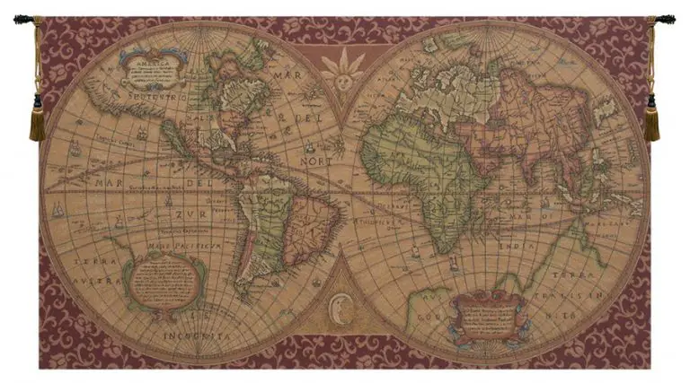 15 Stunning World Map Tapestry Ideas for Your Wanderlust