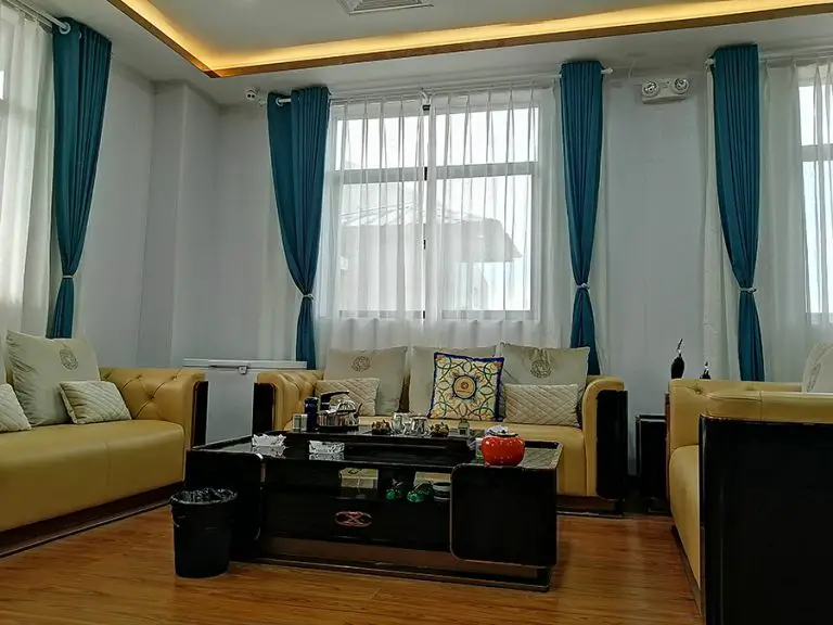Wall To Wall Curtains Living Room Apartment