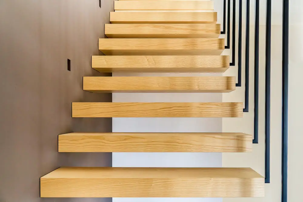 Floating Wooden Stairs