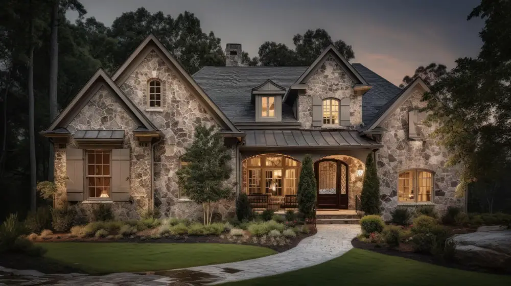 Rustic Flagstone Siding