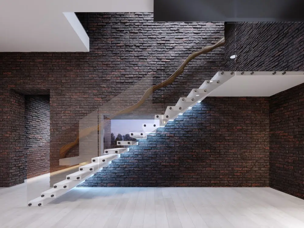 Suspended-style Stairs