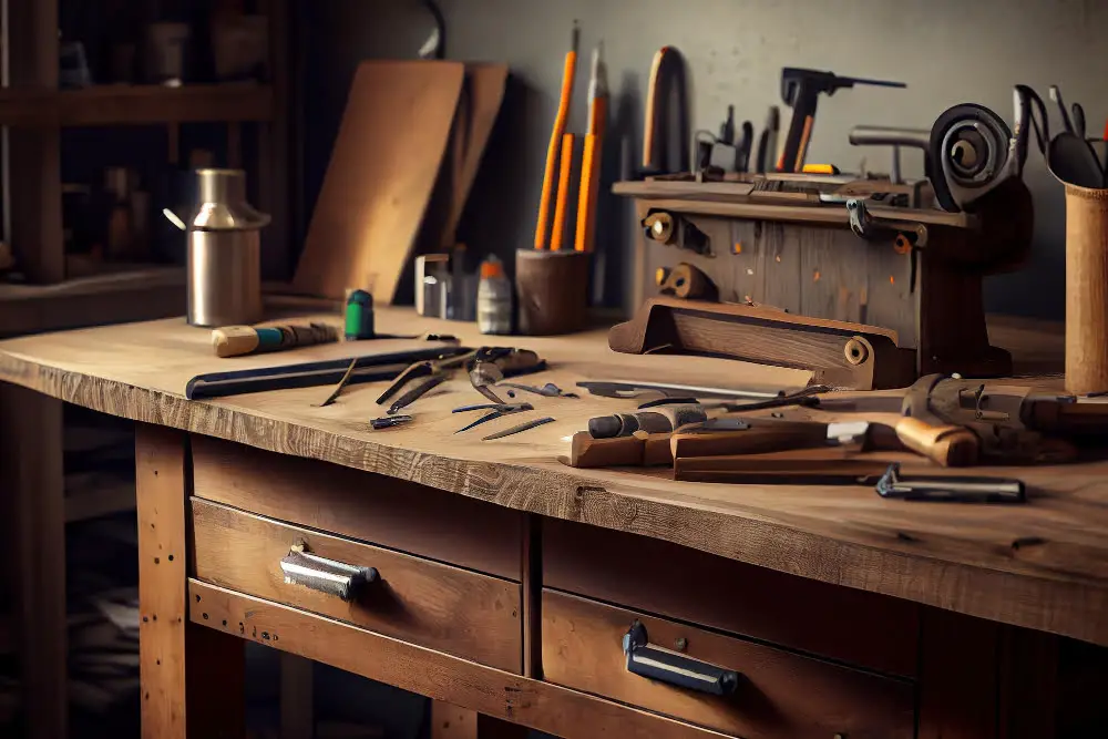 Wood Workbench