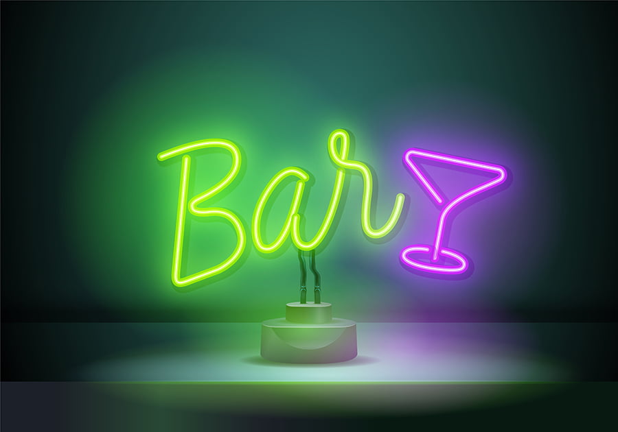 bar Vintage Neon Signs