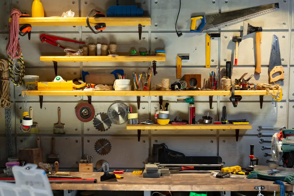 garage Workbench lights