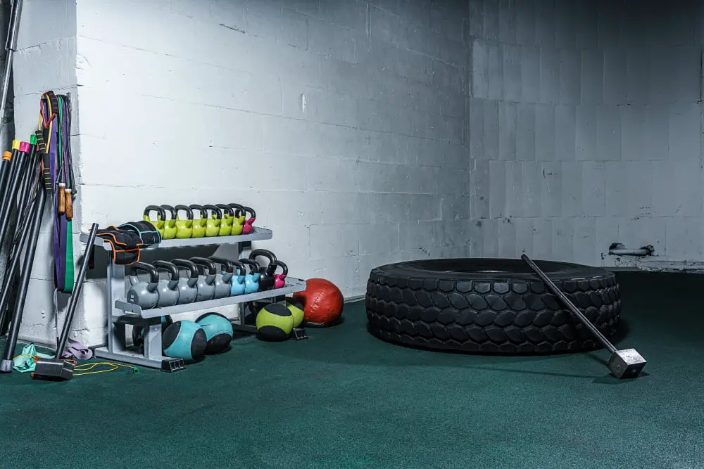 home gym garage Dumbbells