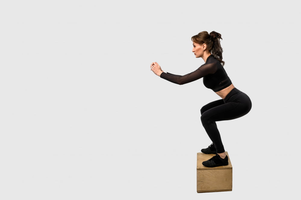 home gym garage Plyometric Box