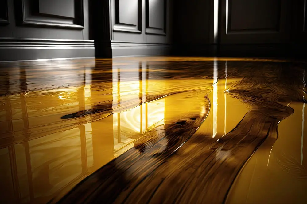 metallic epoxy floor