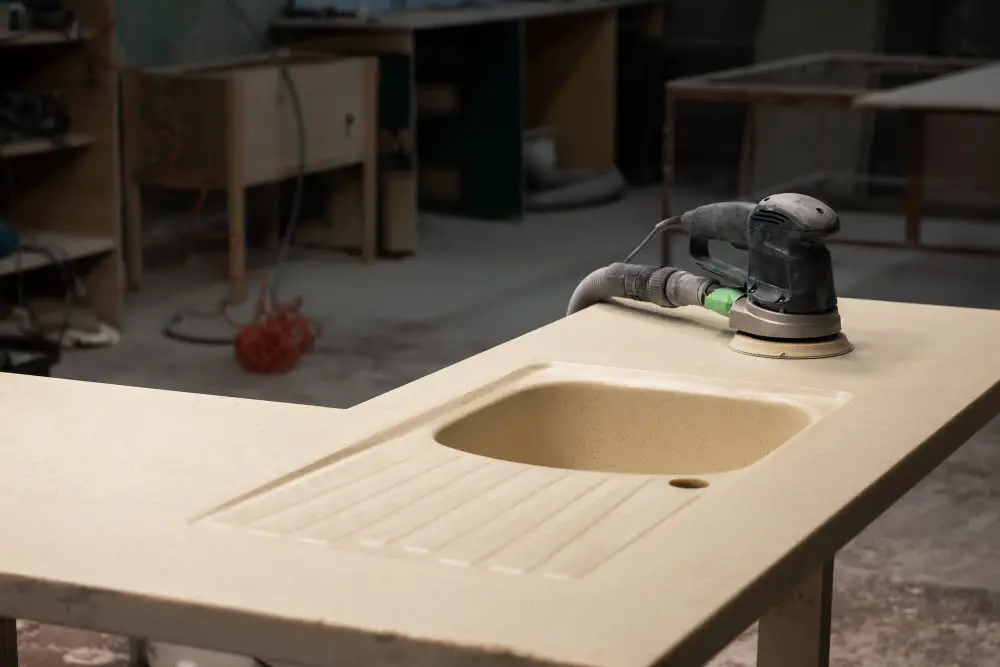 Built-in Sink in a Workbench