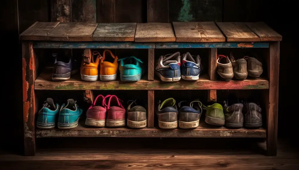 Pallets for Shoe Storage