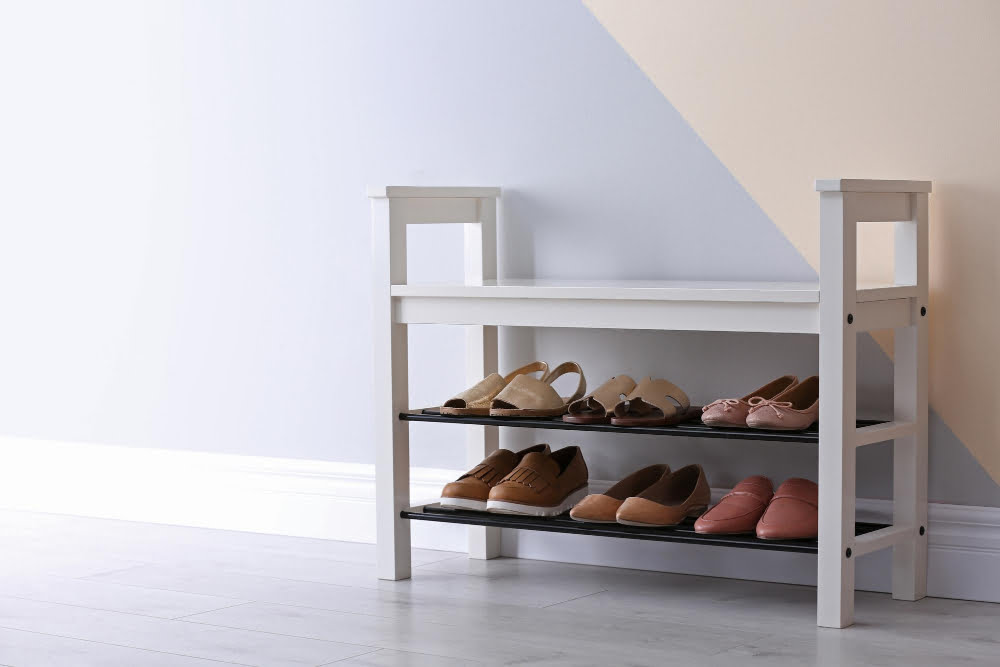 Shoe Storage Bench