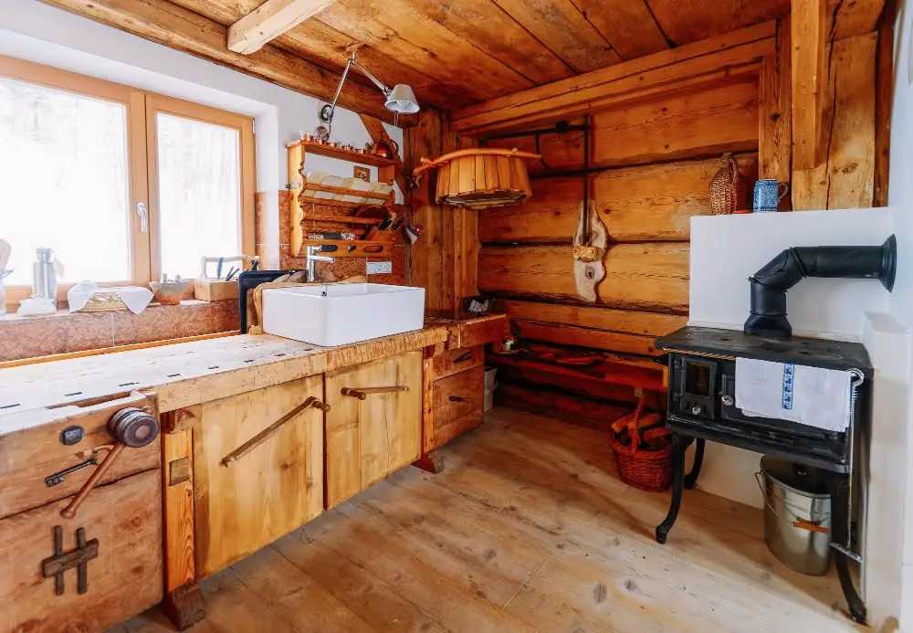 Vintage Farmhouse Sink Garage