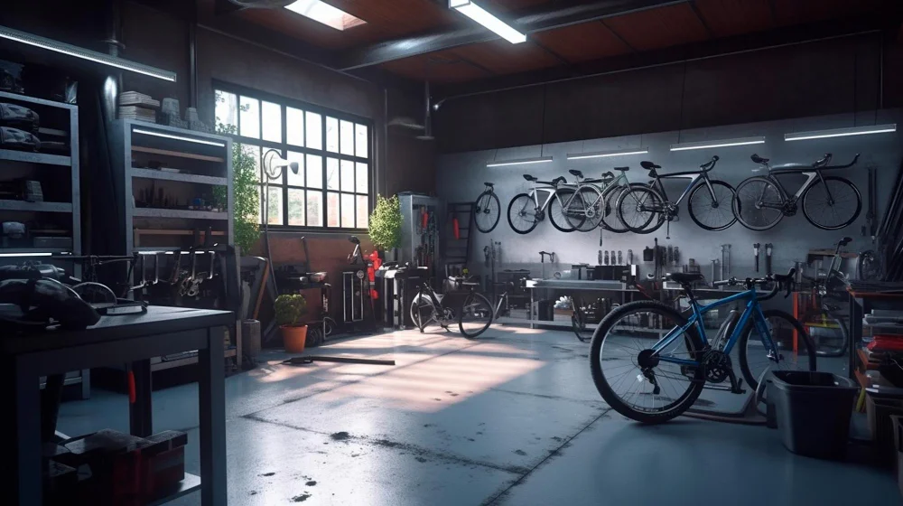 Wall-mounted Bike Storage Garage