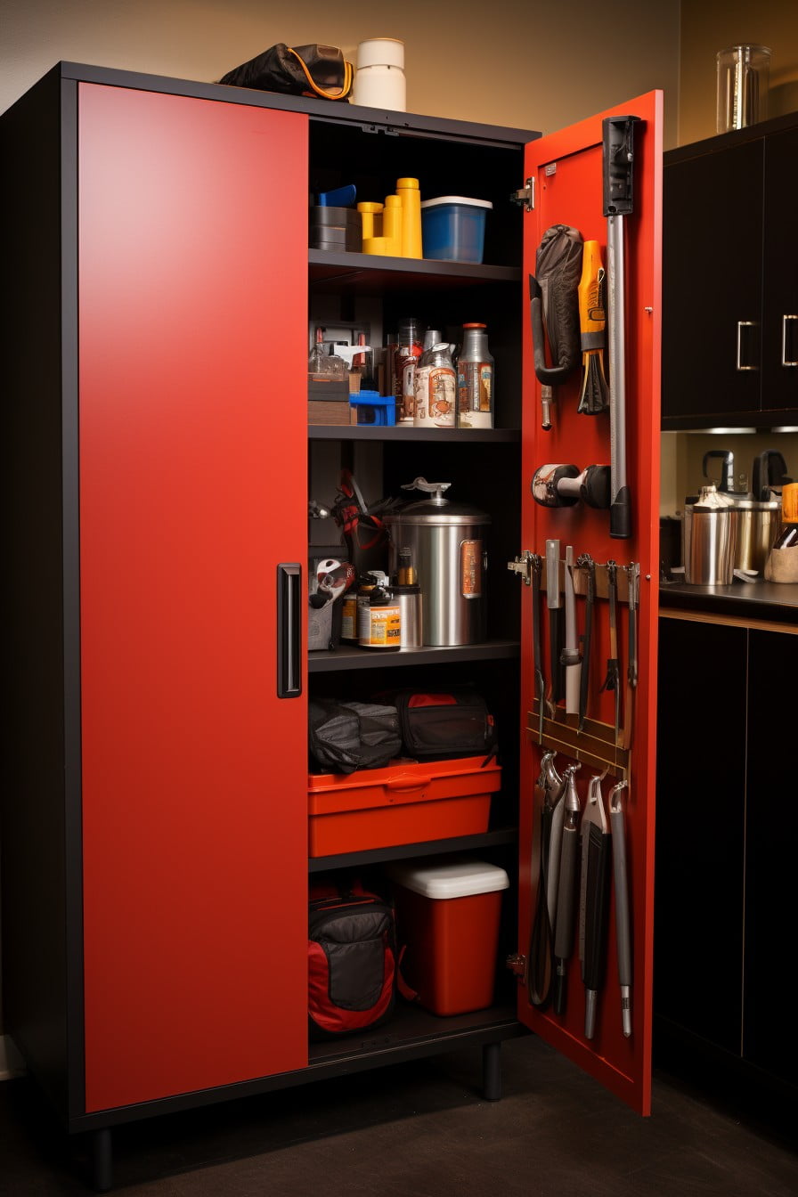 cabinets with lock for valuable tools