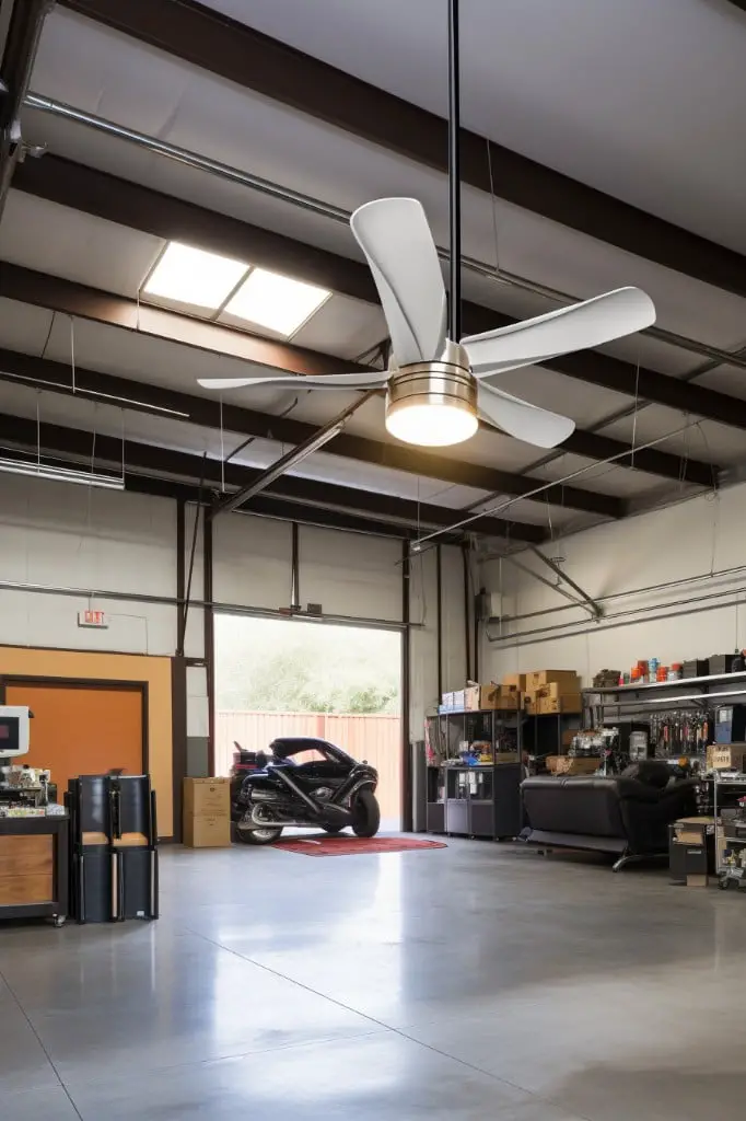 ceiling mounted industrial fan