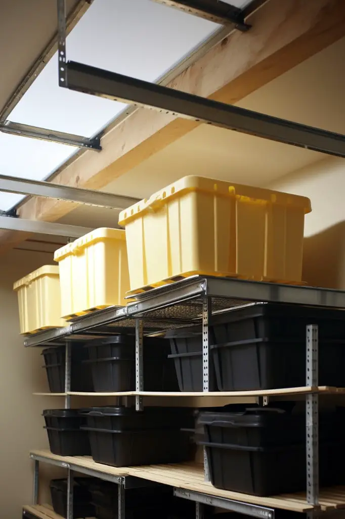 ceiling storage racks