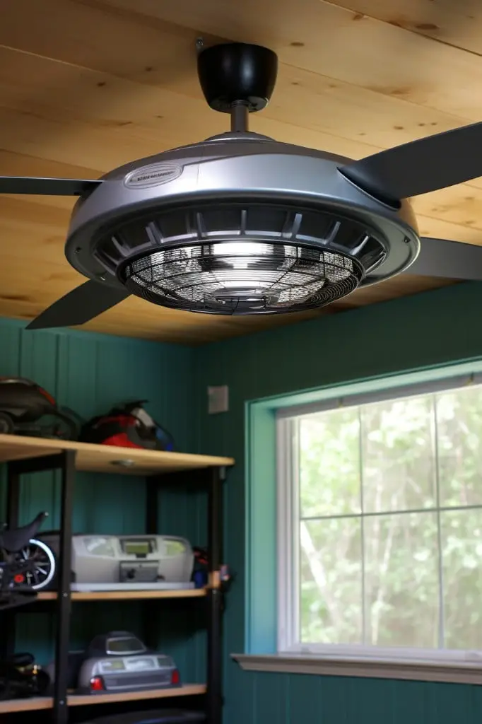 energy efficient fan with remote control