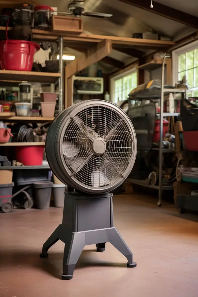 evaporative cooler fan