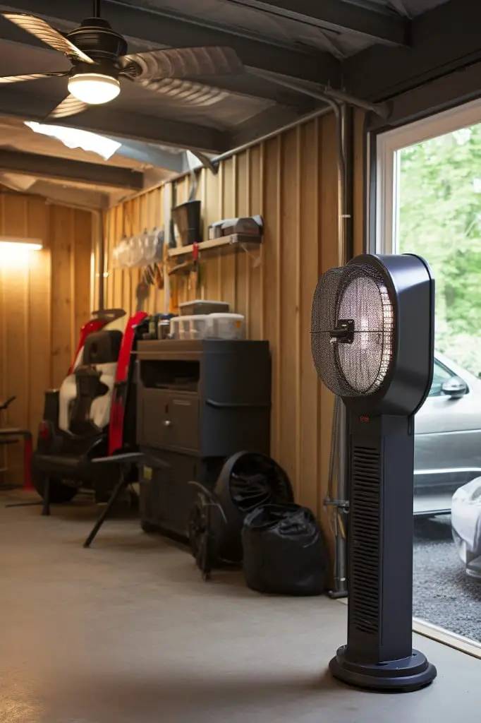 fan and heater combo for all weather use