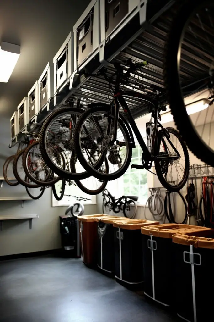 hanging bike racks