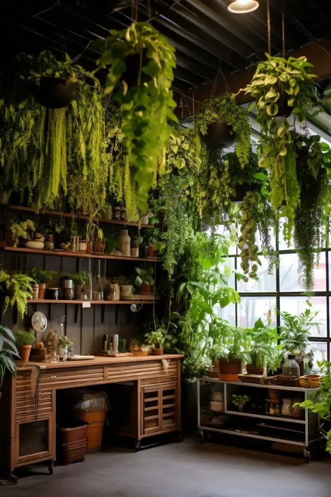 hanging plants