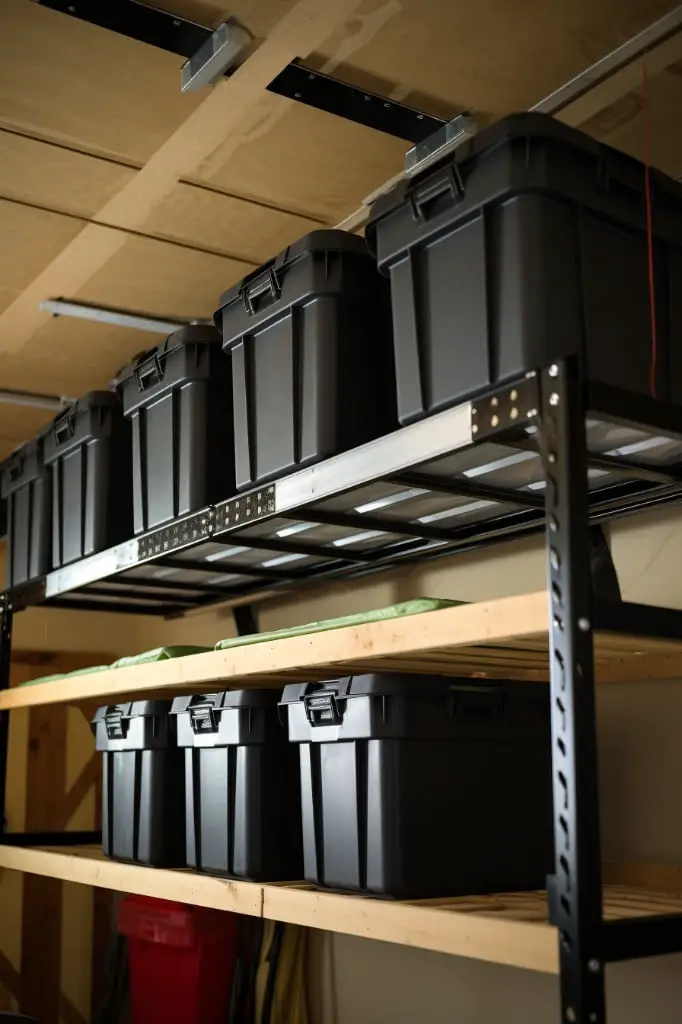 heavy duty overhead garage racks