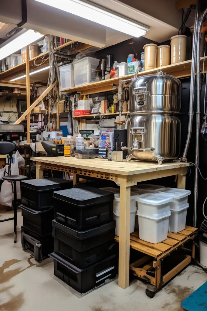 home brewery setup