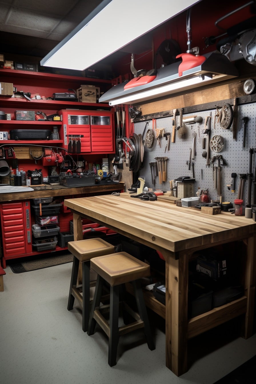 include a working station for diy projects