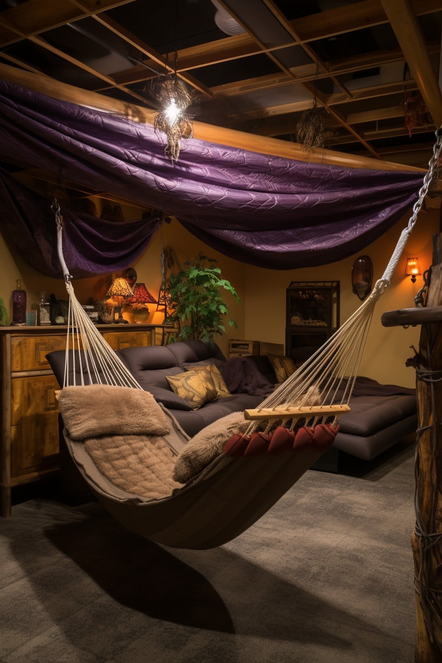 install a hammock for relaxing