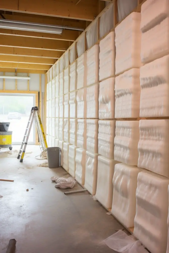 insulated walls for temperature control