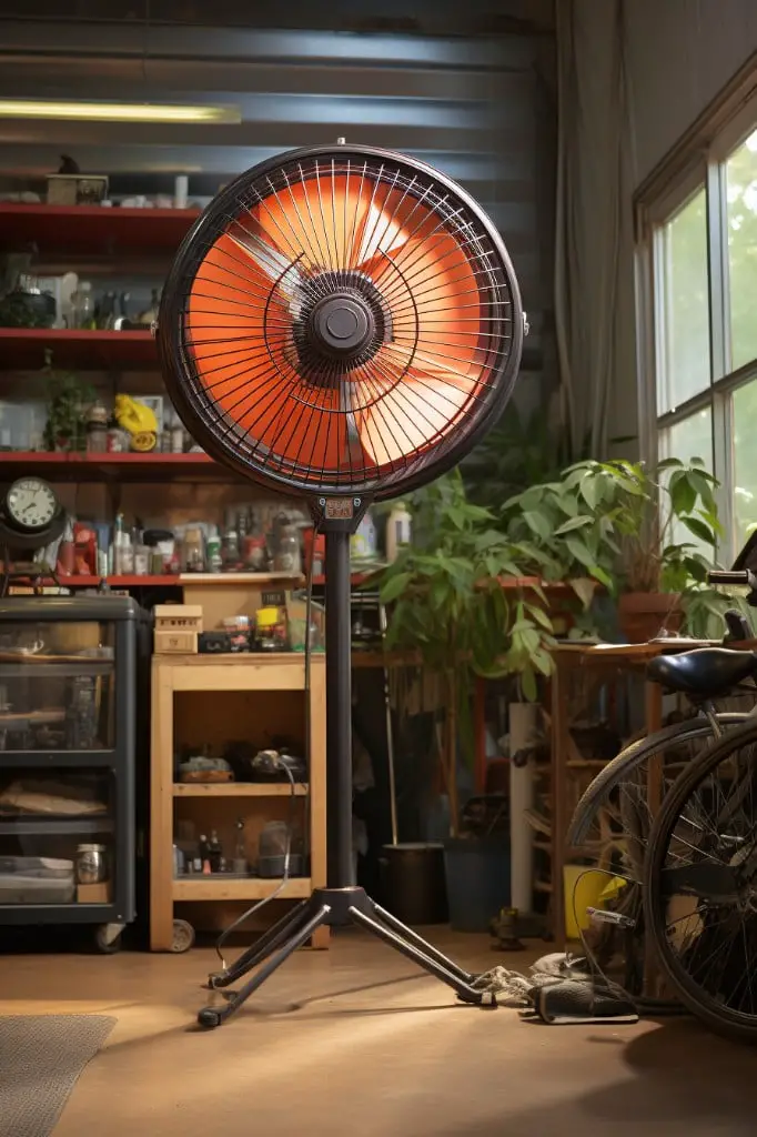 misting fan for cooling