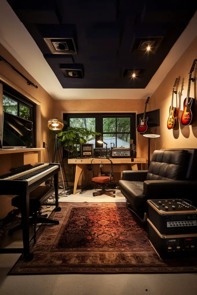 music or recording studio