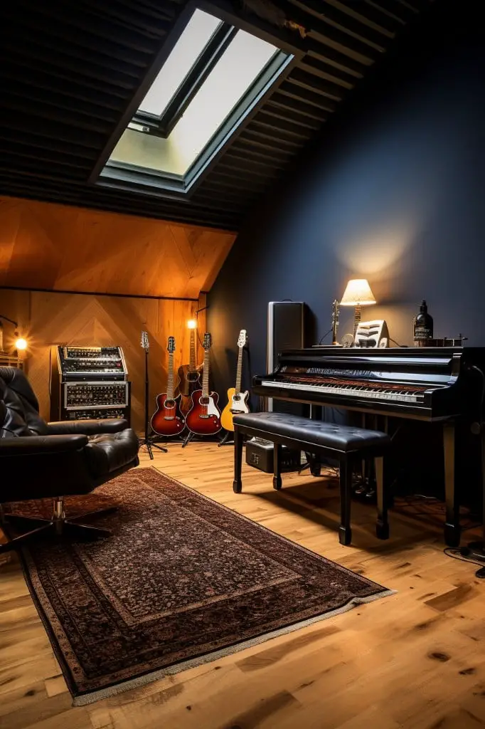music or recording studio