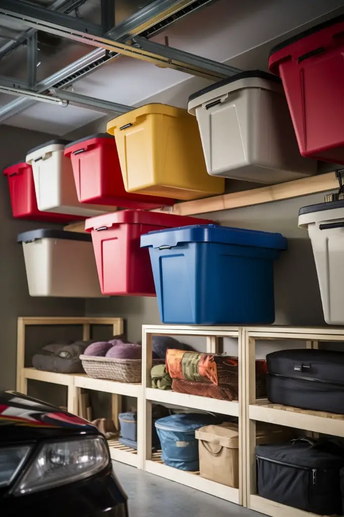 overhead storage bins