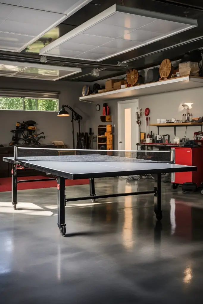 ping pong table installation