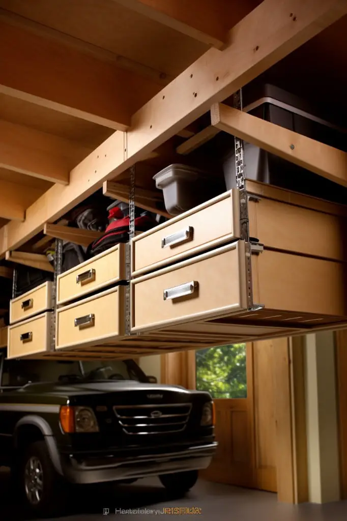 suspended drawer systems