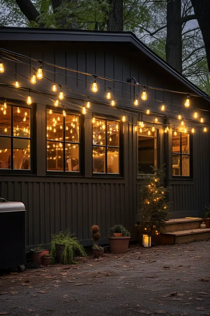 vintage string bulb lights