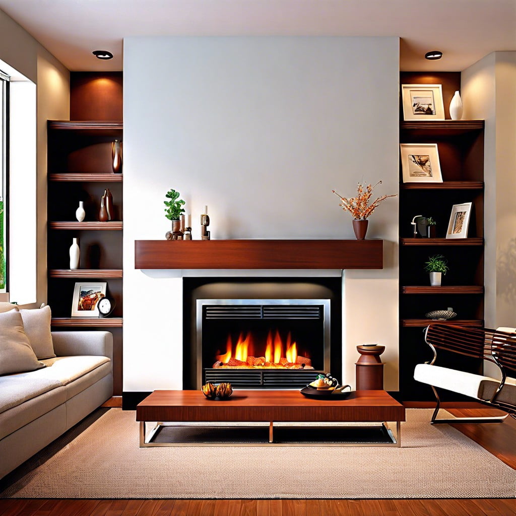 cozy preway fireplace surround ideas