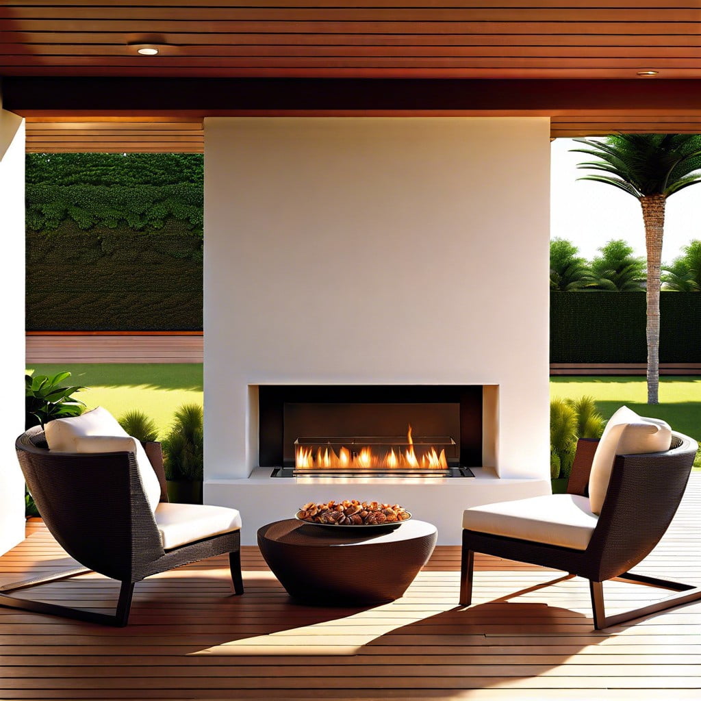 elevate your outdoor space with a preway fireplace