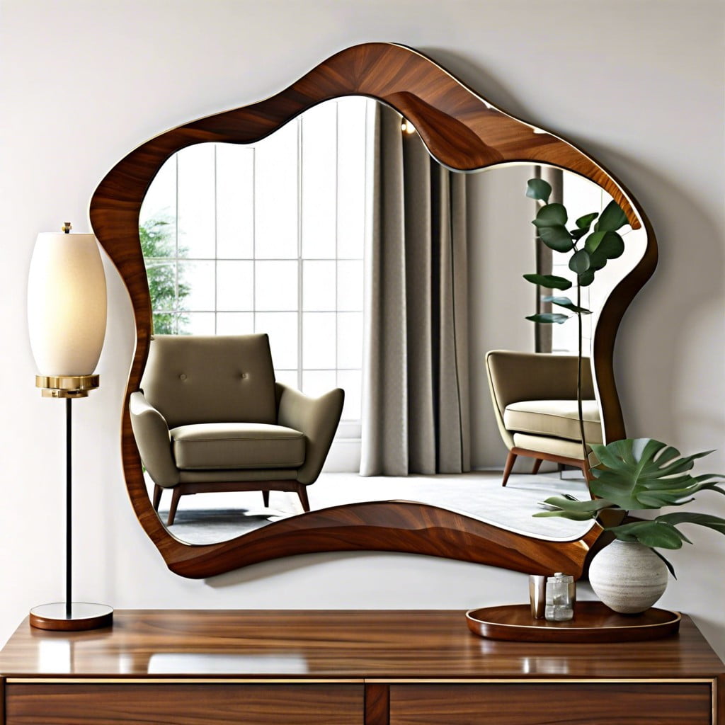irregular shaped mirrors
