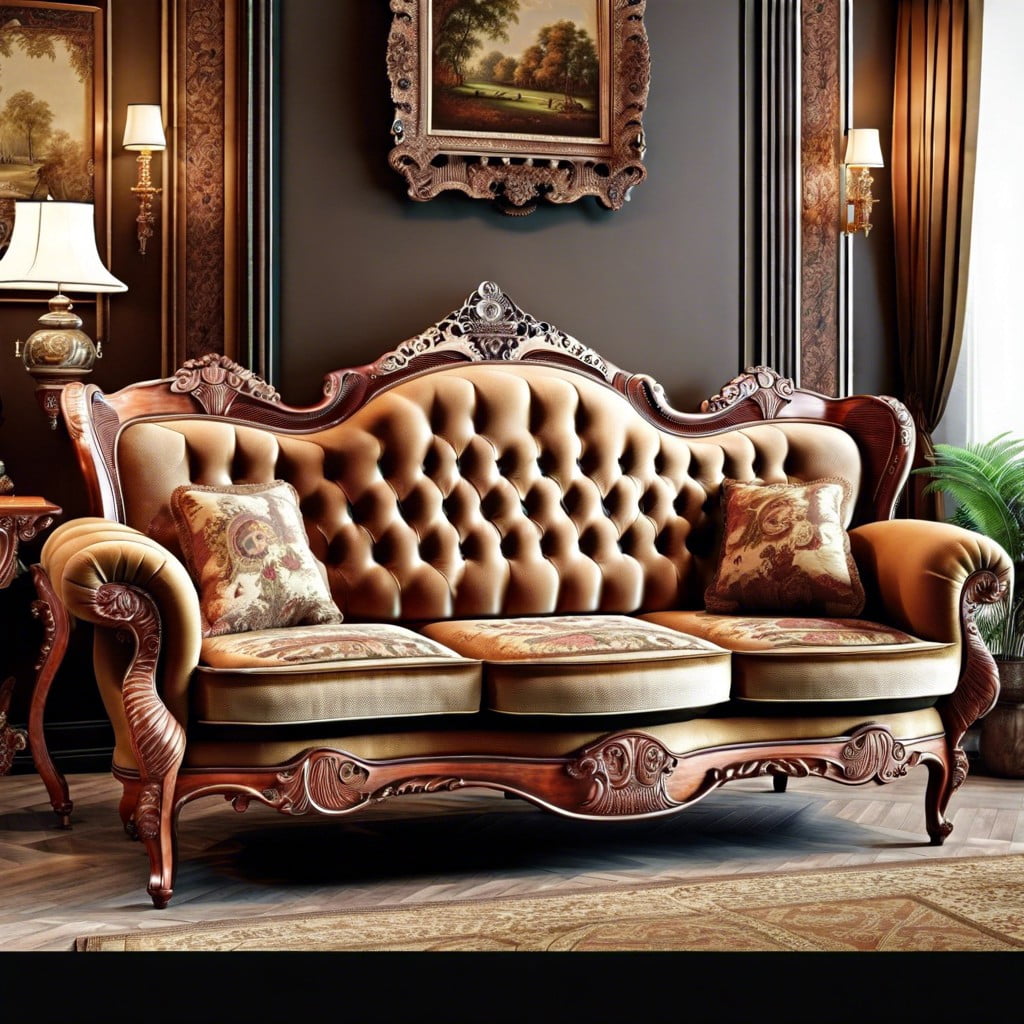 antique sofa trends through the decades