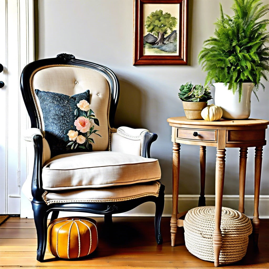 eco friendly bergere chair makeovers