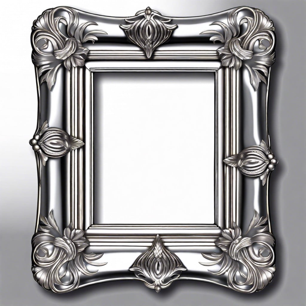 silver plated frames