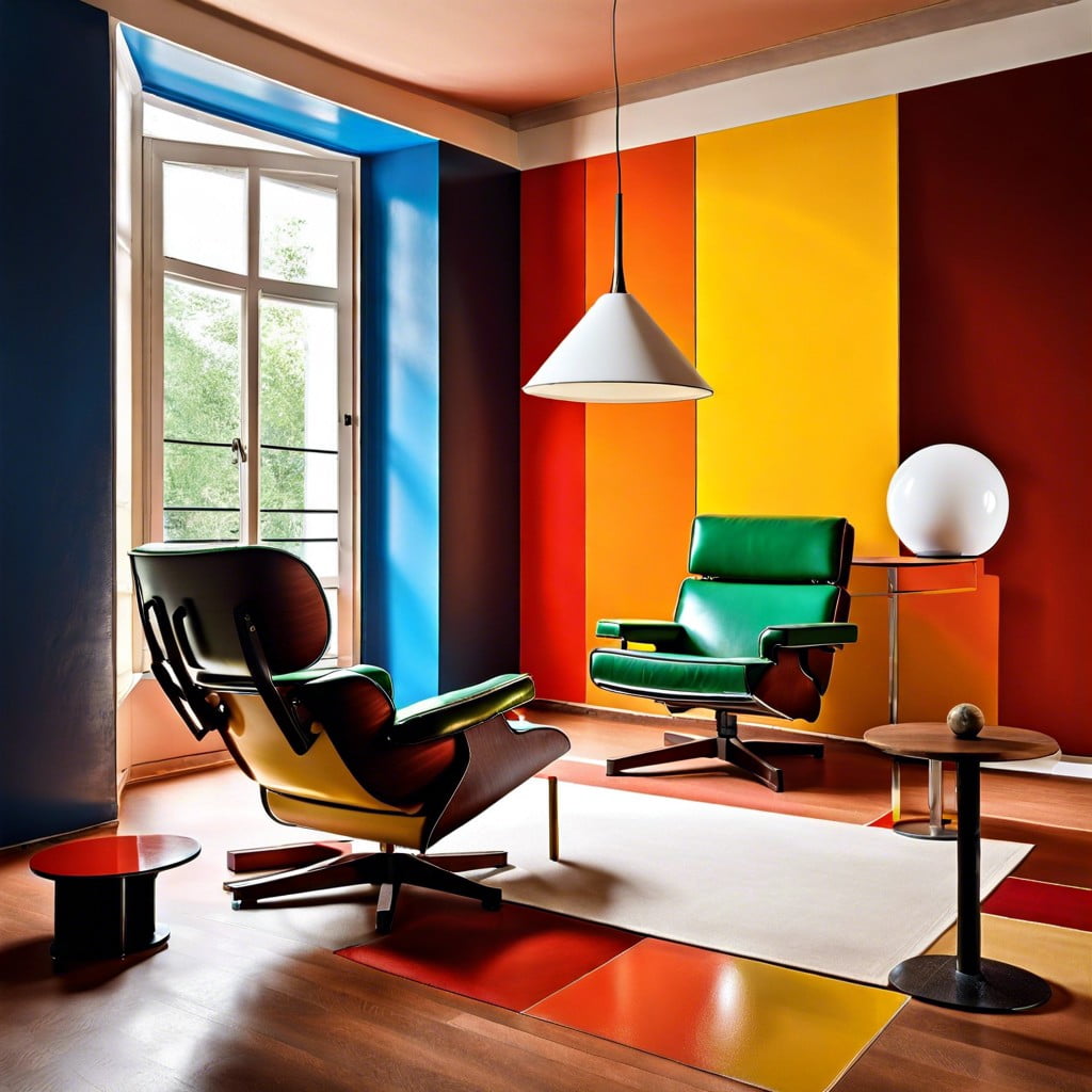 the color theory behind bauhaus furniture design