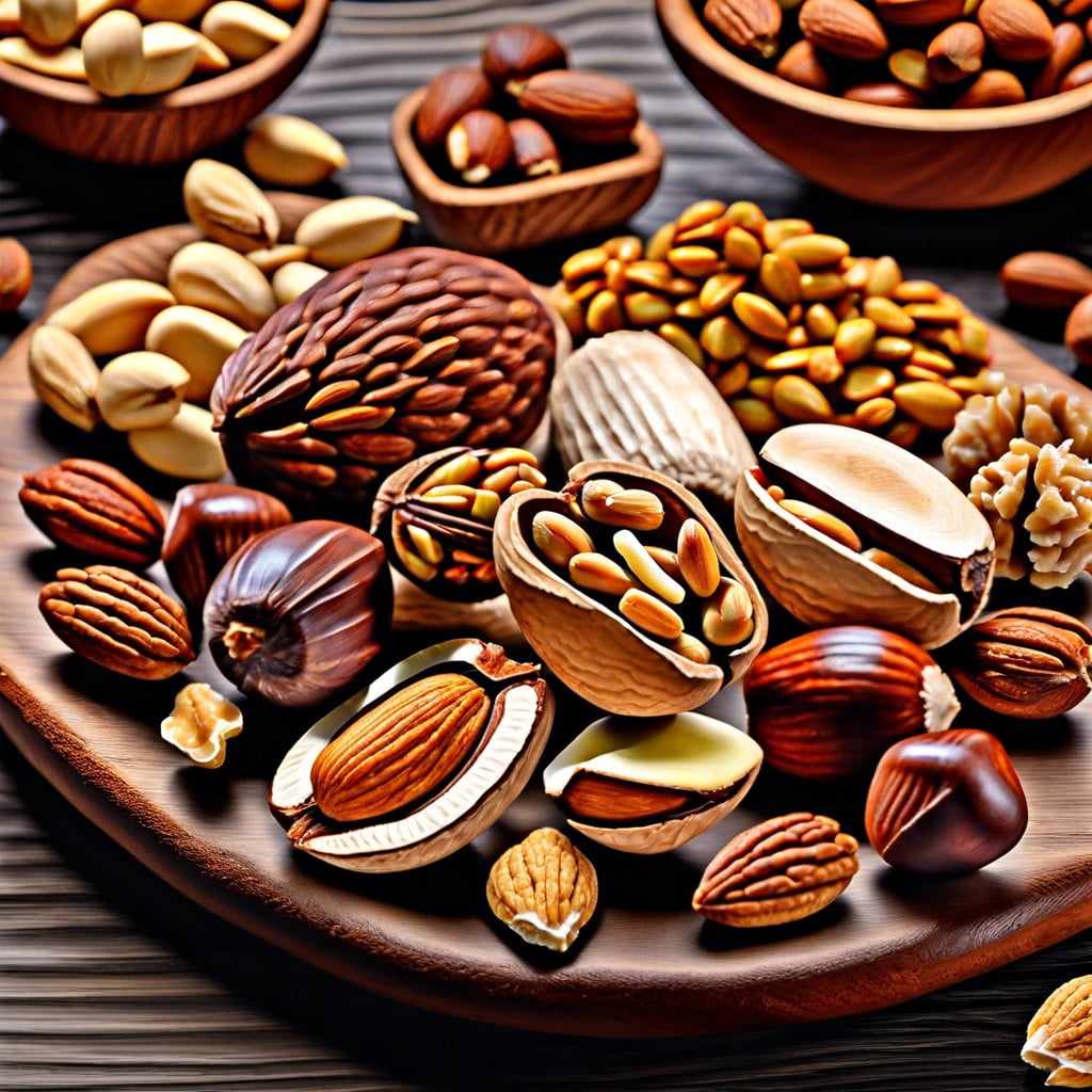 types of nuts and their distinctive flavors