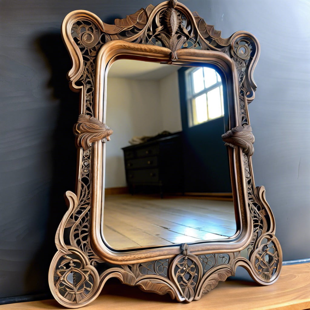how to refurbish old mirrors