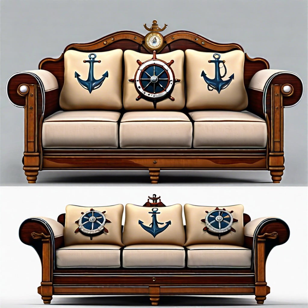 idea 14 the nautical antique look sofa set design