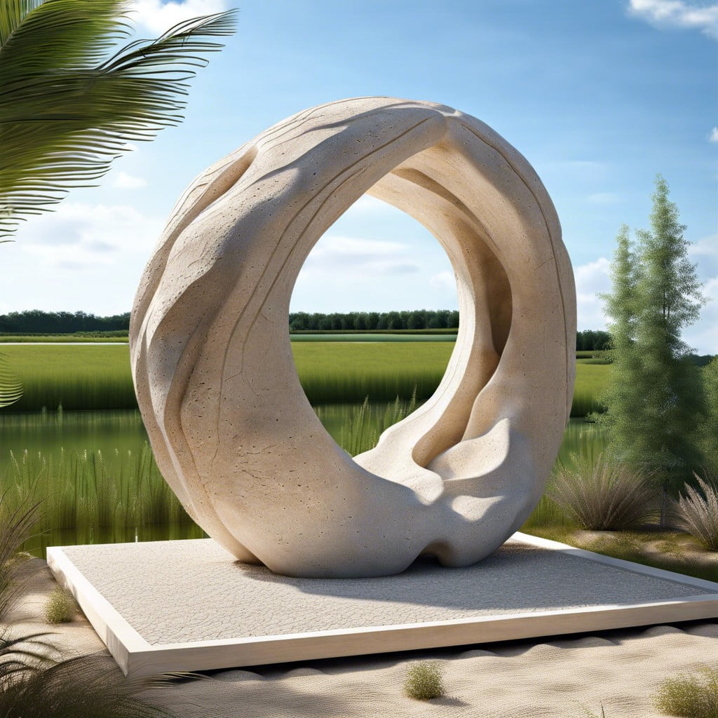 limestone sculptures and environment sustainability