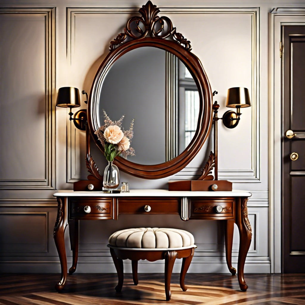 vintage vanity mirrors why theyre still chic