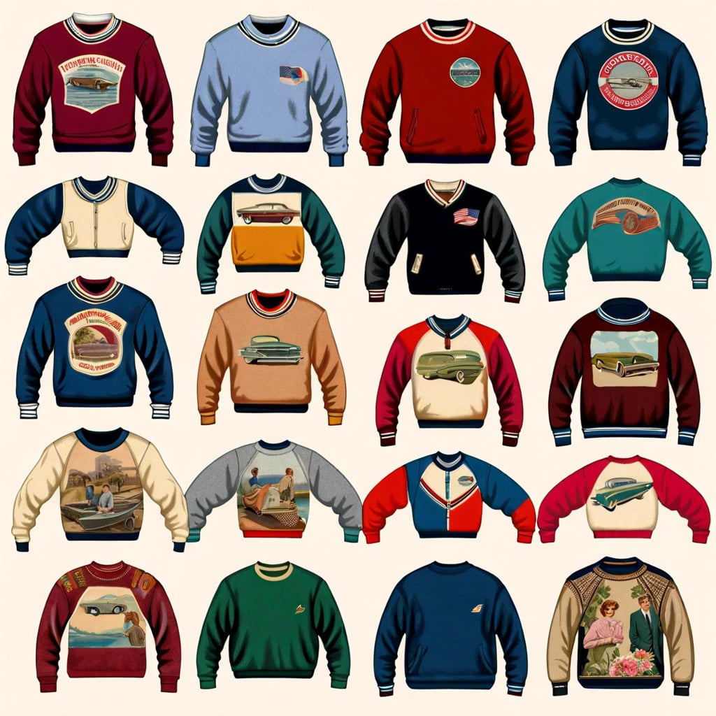 evolution of vintage sweatshirts